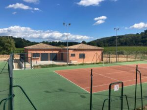 Inauguration du club house des tennis