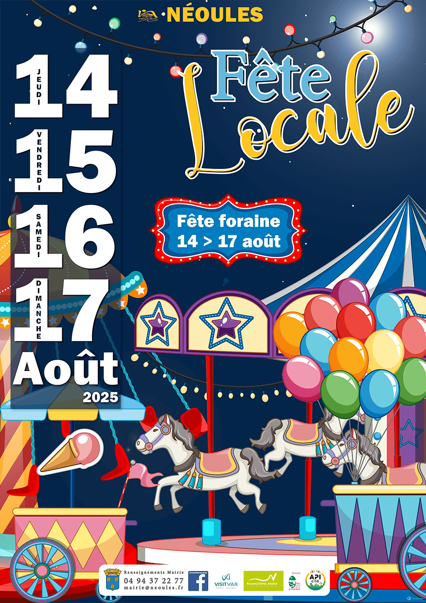 AFFICHE FÊTE LOCALE 2025@0,25x