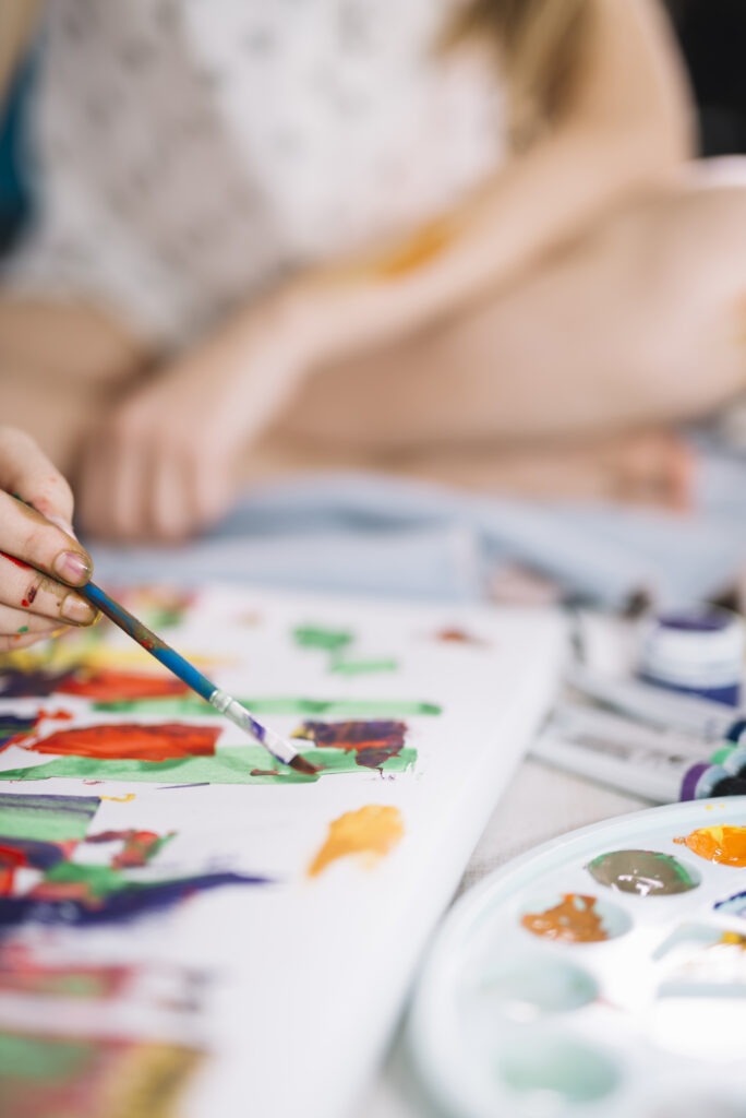 peinture enfants