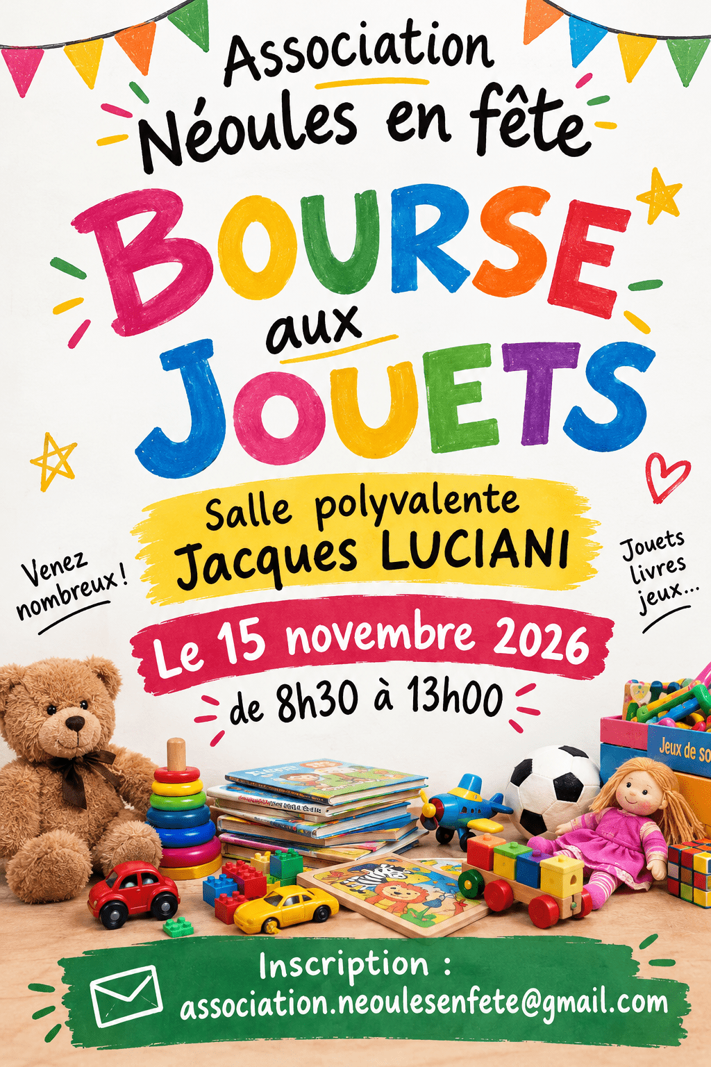 2026-11-15 Affiche bourse aux jouets 2026