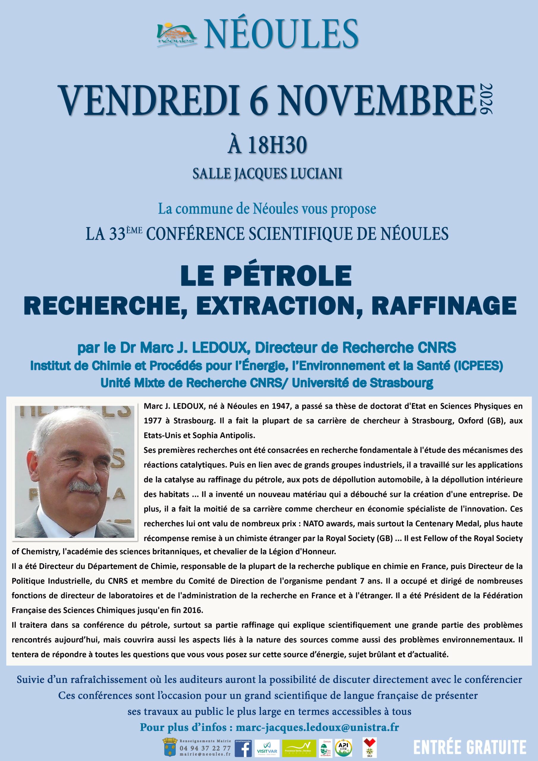 2026-11-06 33ème CONFERENCE SCIENTIFIQUE DE NEOULES VF