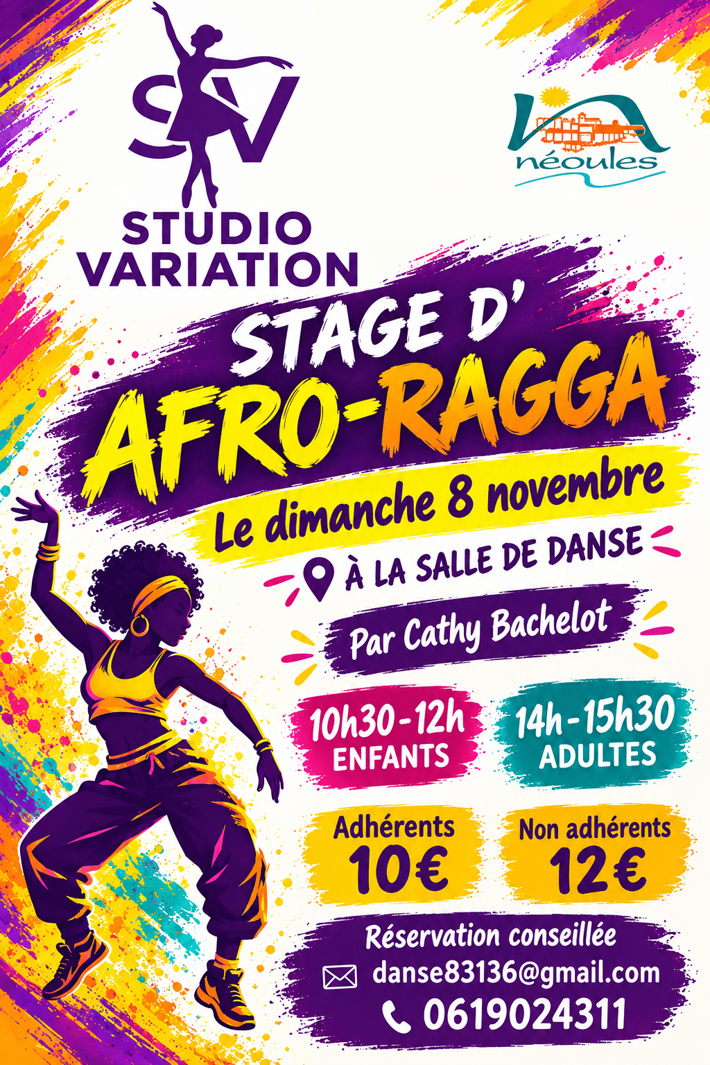2026-11-08 STAGE AFRO RAGGA STUDIO VARIATION