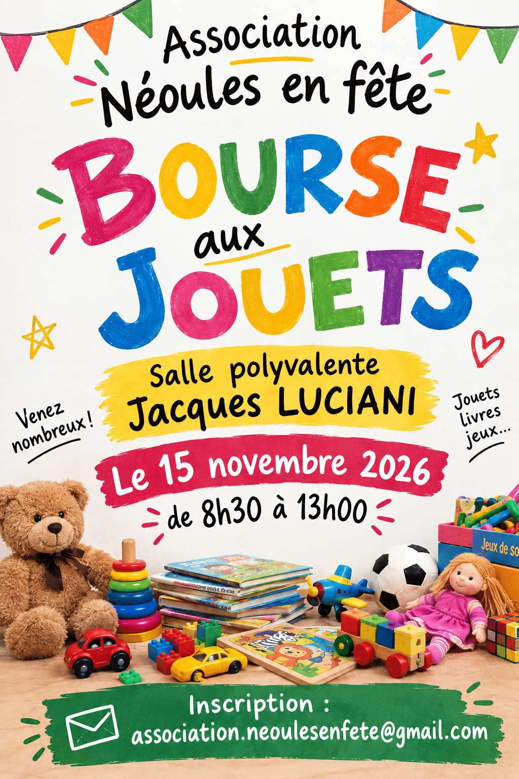 2026-11-15 Affiche bourse aux jouets 2026